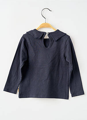Tricou închidere cu nasturi la spate mâneci lungi gri NOPPIES fată