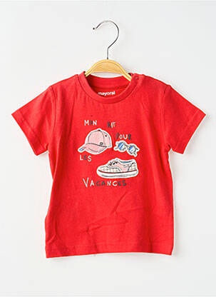 Tricou roșu MAYORAL băiat