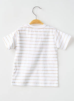 Tricou elasticitate mâneci scurte bej BABY BOL băiat