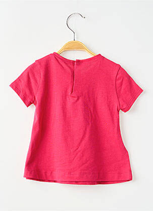 Tricou elasticitate mâneci scurte roz MAYORAL fată
