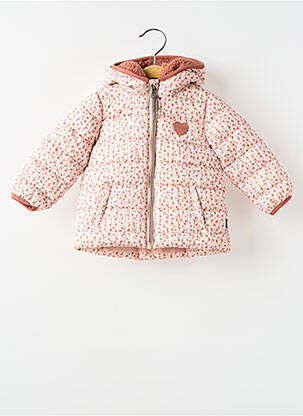 Geacă matlasată roz NOPPIES fată