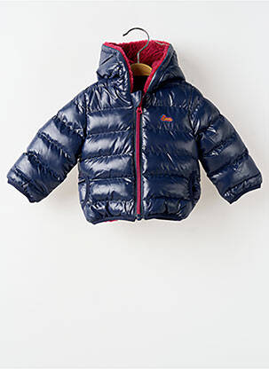 Geacă matlasată albastru ELLE EST OU LA MER fată