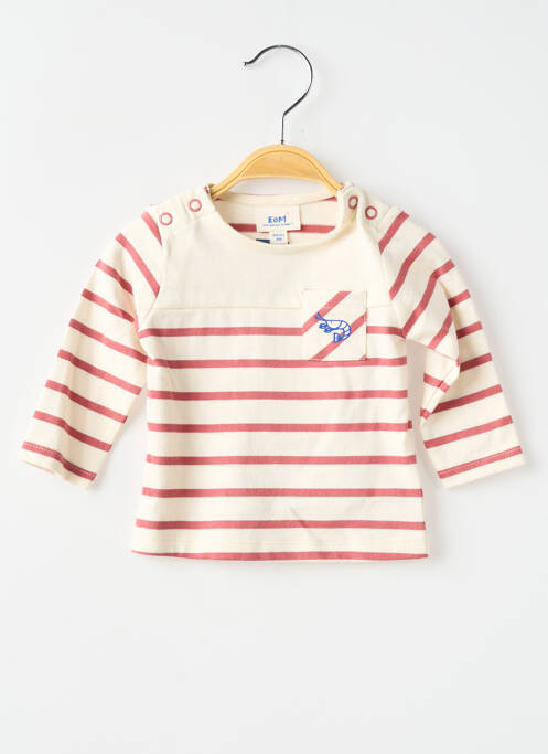 Tricou bej ELLE EST OU LA MER băiat