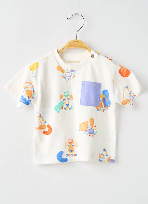 Tricou bej MAYORAL băiat