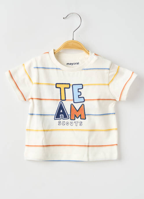 Tricou bej MAYORAL băiat