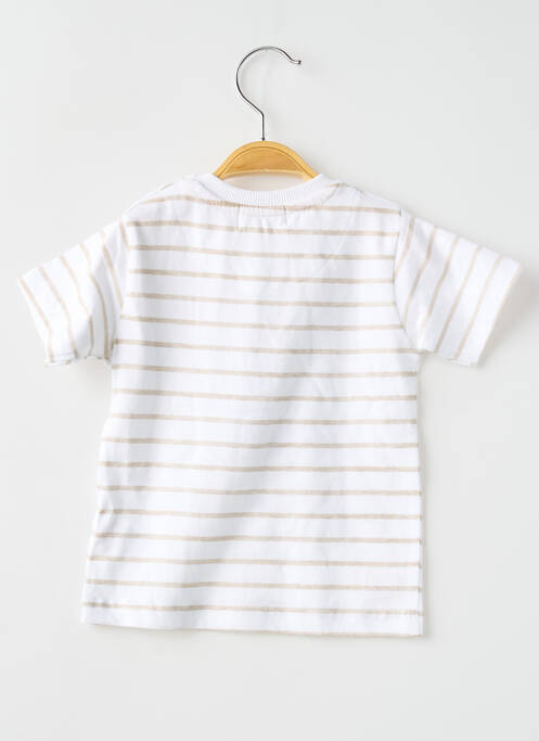 Tricou bej BABY BOL băiat