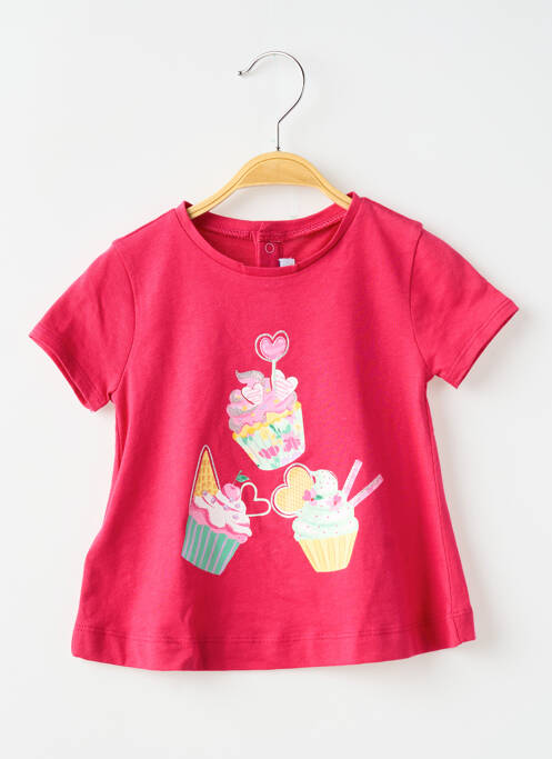 Tricou roz MAYORAL fată