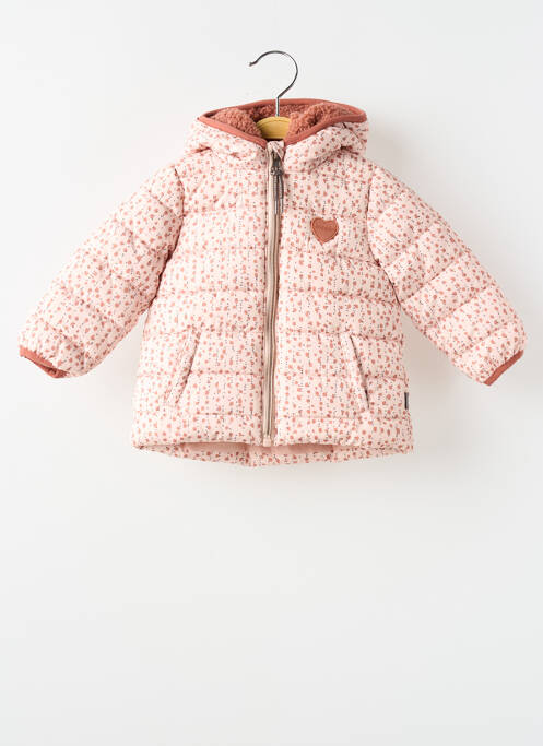 Geacă matlasată roz NOPPIES fată