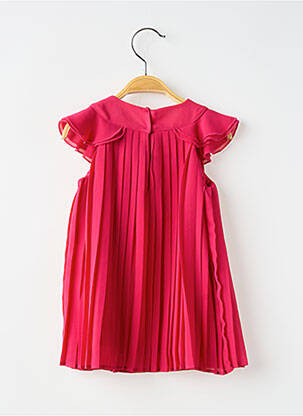 Rochie midi mâneci scurte mâneci scurte roz MAYORAL fată