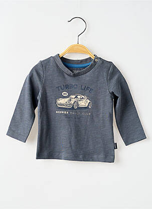 Tricou mâneci lungi mâneci lungi gri NOPPIES băiat