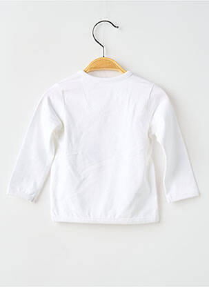 Tricou mâneci lungi mâneci lungi alb NOPPIES copil