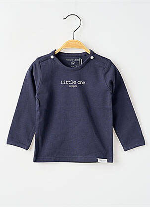 Tricou mâneci lungi mâneci lungi albastru NOPPIES băiat