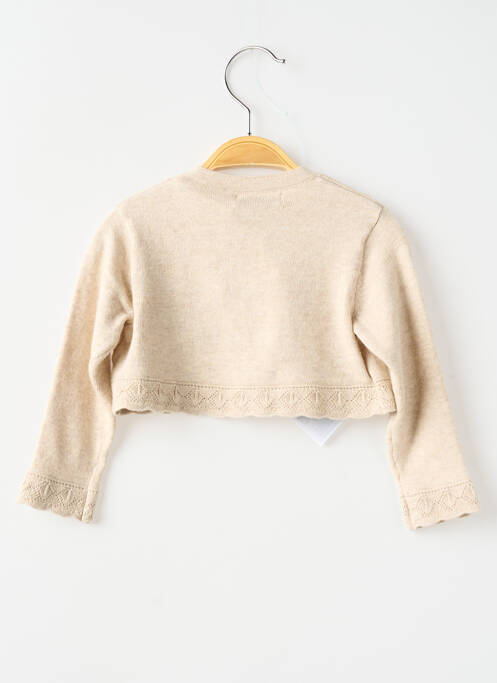 Vestă cu mâneci lungi bej MAYORAL fată