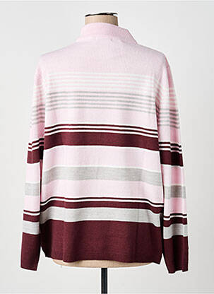 Pulover elasticitate mâneci lungi roz CASHMERE FEELING femeie