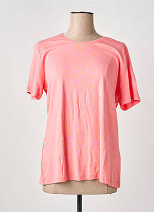 Tricou elasticitate mâneci scurte roz M.X.O femeie