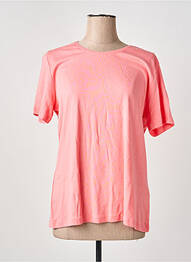 Tricou elasticitate mâneci scurte roz M.X.O femme