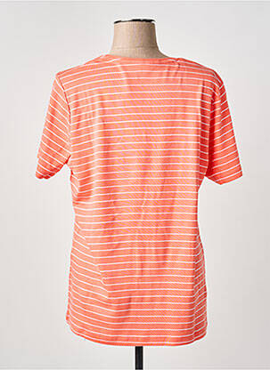 Tricou elasticitate mâneci scurte portocalie ENDLESS SUMMER femeie