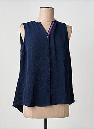 Top albastru TINTA STYLE femeie