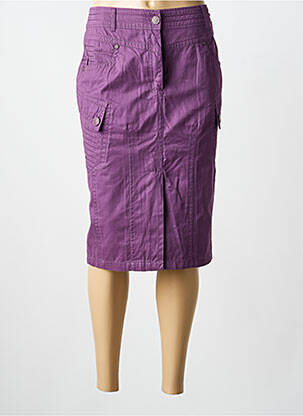 Fustă midi violet STEILMANN femeie