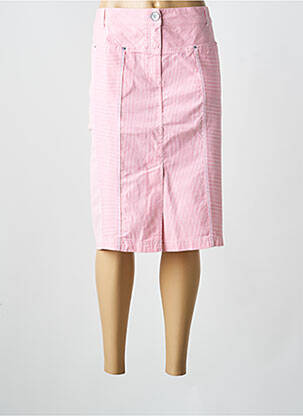 Fustă midi roz STEILMANN femeie