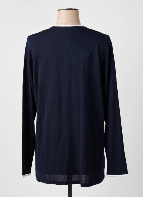 Pulover tunică albastru MONTPUNT femeie