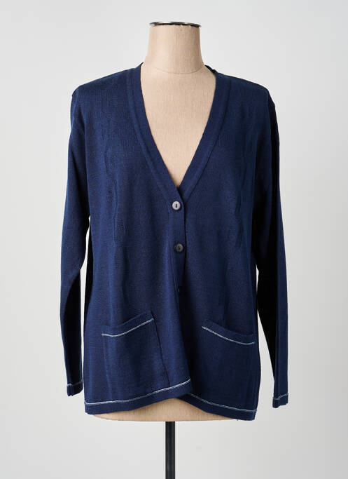 Vestă cu mâneci lungi albastru OMC femeie