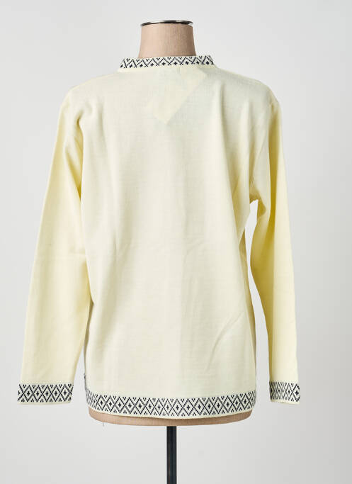 Vestă cu mâneci lungi bej OMC femeie