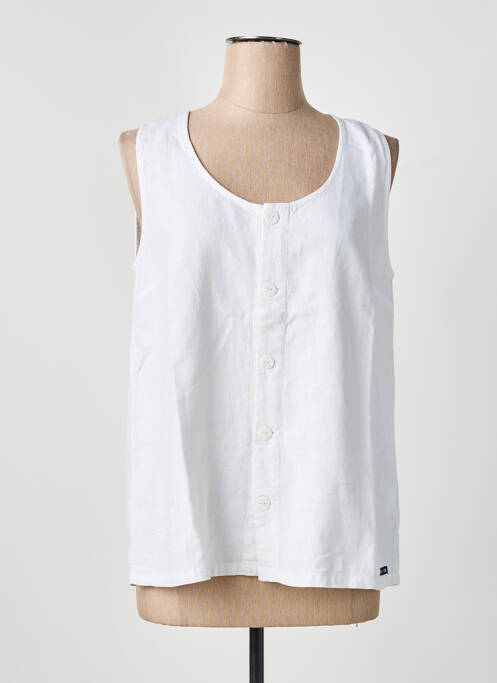 Top alb BATELA femeie