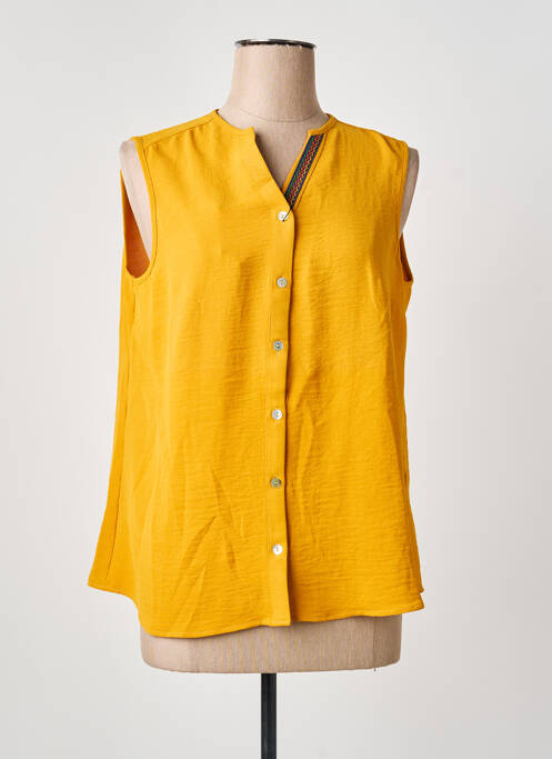 Top galben TINTA STYLE femeie