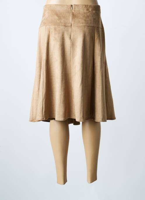 Fustă midi bej MERI & ESCA femeie