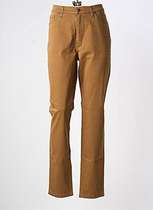 Blugi cu croială slim galben LCDN femeie