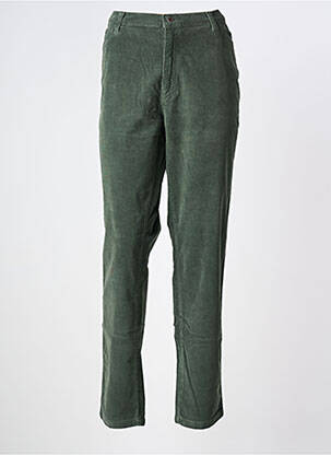 Pantalon slim elasticitate mărime normală verde WALTRON femeie