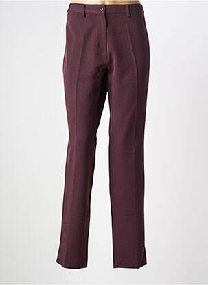 Pantalon slim talie înaltă talie înaltă violet WALTRON femeie