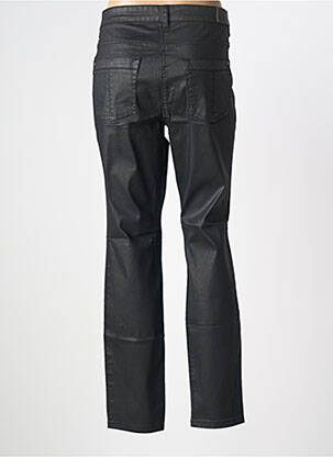 Pantalon slim țesătură acoperită mărime normală negru OLSEN femeie