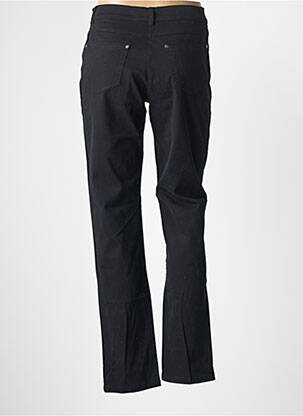 Pantalon slim talie înaltă talie înaltă negru GUY DUBOUIS femeie