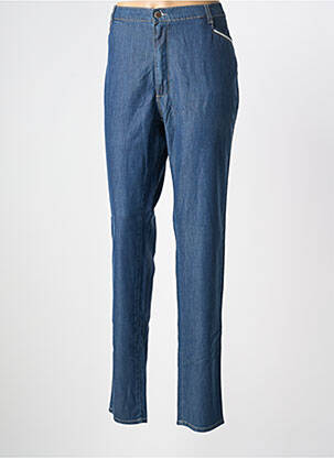 Pantalon slim albastru WALTRON femeie