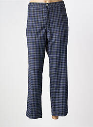 Pantalon 7/8 elasticitate mărime normală albastru WALTRON femme