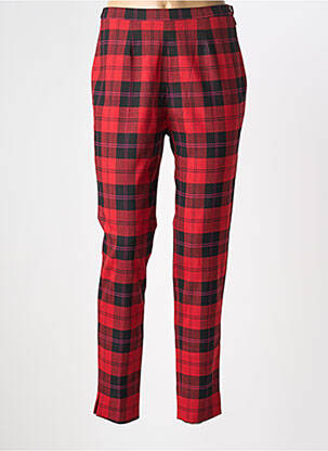 Pantalon slim roșu PIER BÉ femeie