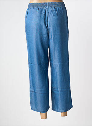 Pantalon 7/8 elasticitate mărime normală albastru SIGNATURE femeie