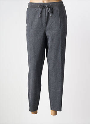 Pantalon 7/8 talie elastică mărime normală gri TONI femeie