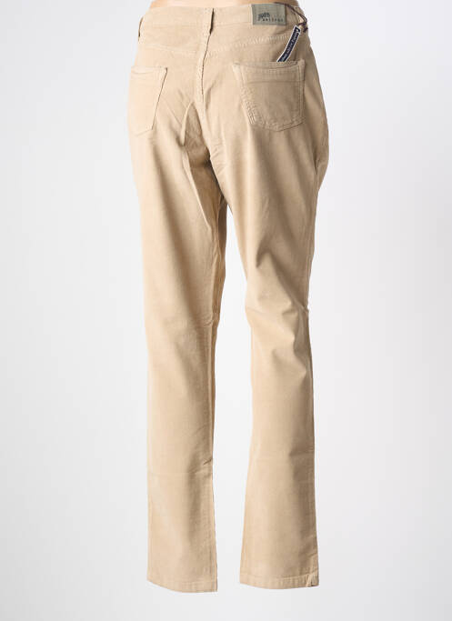 Pantalon slim bej deschis WALTRON femeie