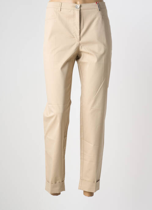 Pantalon drept bej JOCAVI femeie