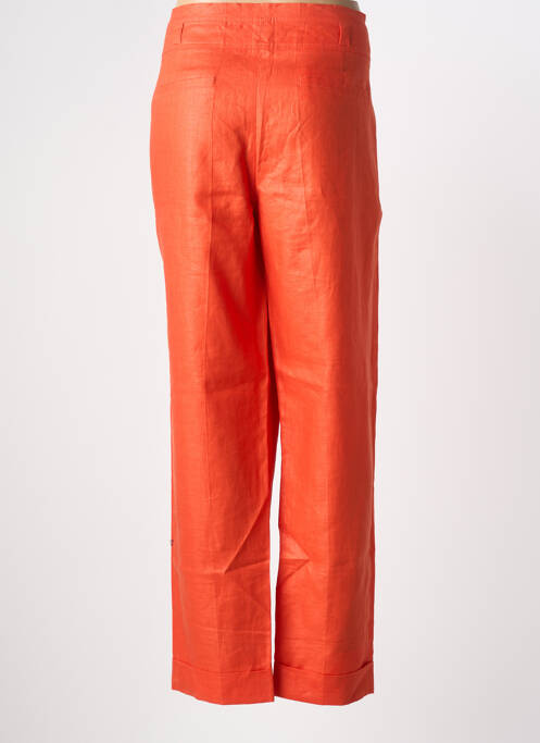 Pantalon drept portocaliu EMMANUELI femeie