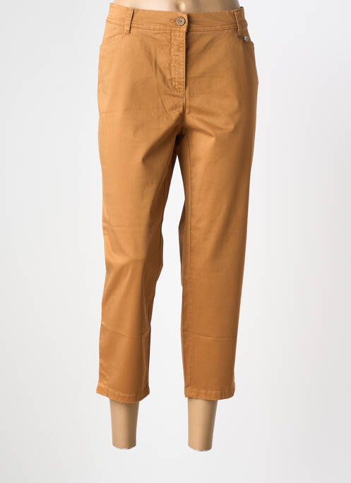 Pantalon trei sferturi maro TONI femeie