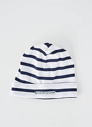 Căciulă plasă fină albastru ELLE EST OU LA MER enfant