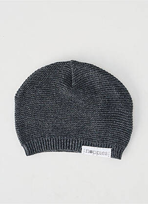 Căciulă manșetă elastică gri NOPPIES enfant