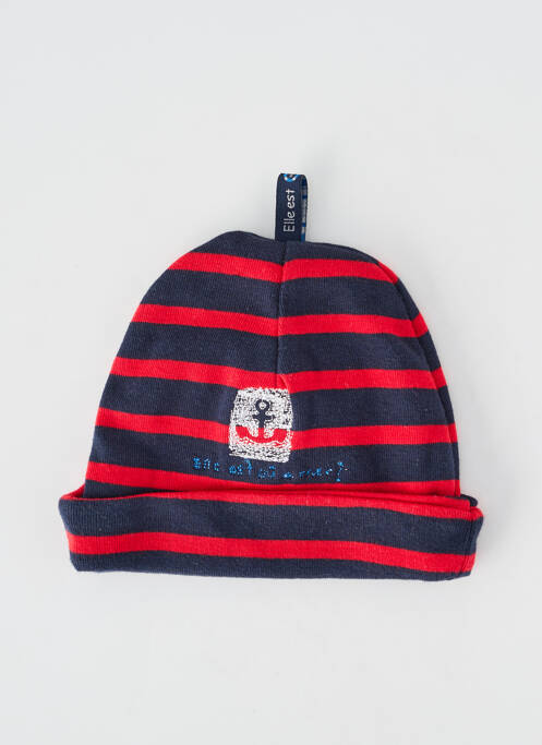 Căciulă roșu ELLE EST OU LA MER garcon