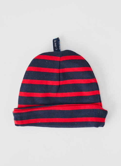 Căciulă roșu ELLE EST OU LA MER garcon