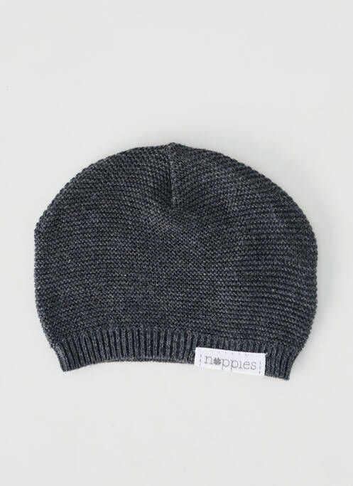 Căciulă manșetă elastică gri NOPPIES enfant