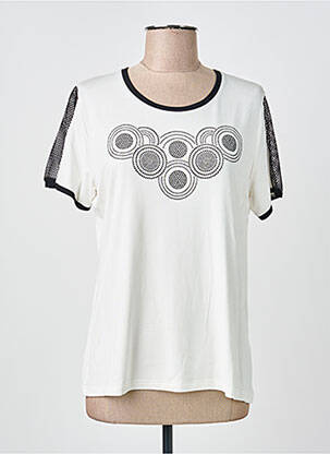 Top bej GUY DUBOUIS femeie